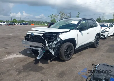 2024 Toyota Rav4 Hybrid Xse z USA, uszkodzony, nr VIN JTME6RFV0RD563096